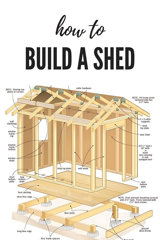 Is it hard to build a shed yourself?